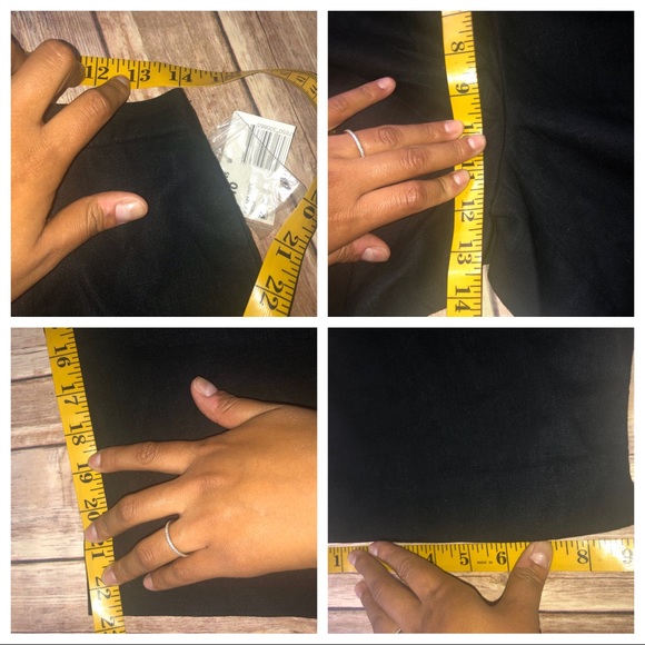 🦋Jaclyn Smith Linen Black Crop Pants - Picture 7 of 9